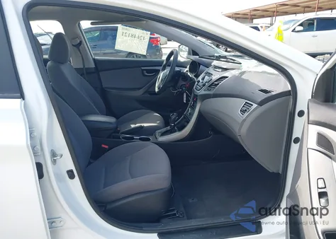 2016 Hyundai Elantra Se from USA, damaged, VIN 5NPDH4AEXGH726523